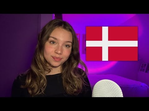 ASMR in Danish! 🇩🇰❤️‍🩹 (trigger words and clicky whispers) 🎁