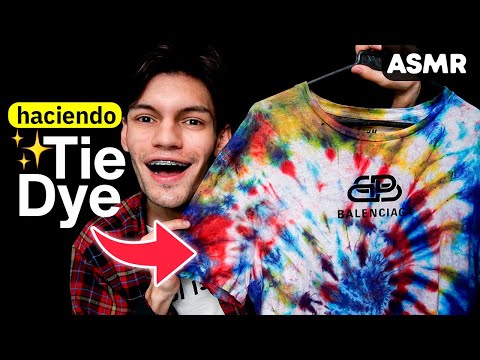 ASMR TIE DYE - asmr español - mol asmr