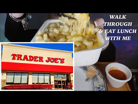 ASMR Trader Joe's Walkthrough & Lunch Mukbang | Mac & Cheese |Whispered Unpopular Opinions Chit Chat