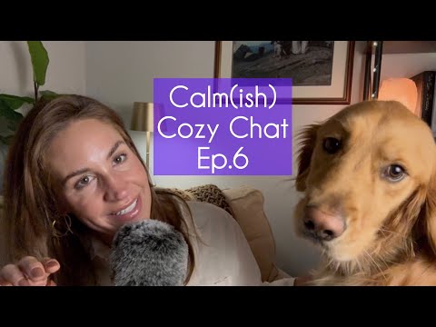 ASMR | Cozy Chat ep. 6 [whispered rambling about my recent trip, and a special furry guest 🐶💕]