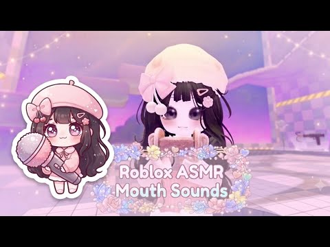 ROBLOX ASMR relaxing mouth sounds and ear nom nom 