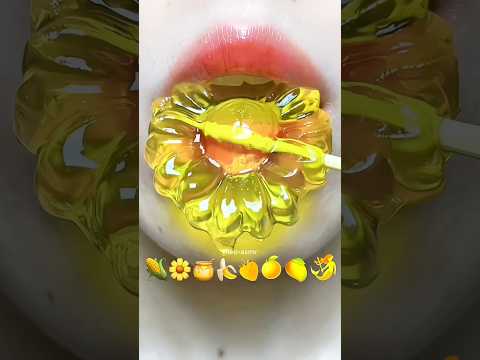 Asmr Eating Yellow Food 🌽🌼🍌 #mukbang #meoasmr #asmr #eating #asmrsounds #emojichallenge