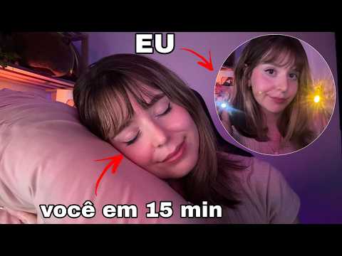 ASMR para pessoas que DIFICILMENTE dormem em 15 min