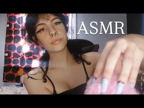 ASMR FAST Relaxing Head Massage (fluffy mic cover)💆‍♀️