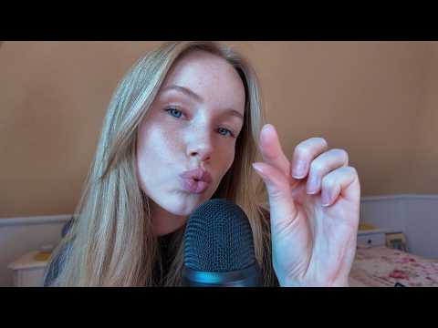 ASMR Inaudible Whispering & Gentle Mouth Sounds
