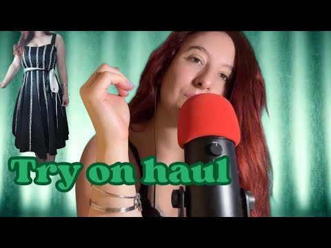ASMR / TRY ON HAUL SECOND HAND 👚👗 vestiti di seconda mano ~ Micolet Part 2 / OnlyRED ASMR 
