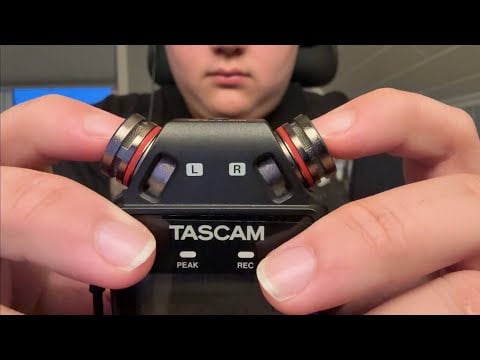Super Intense Scratching & Tapping Tascam ASMR