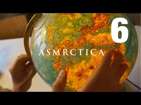 ASMR Earth Globe Soft Spoken Show And Tell