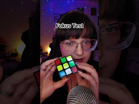 Fokus Test ASMR #asmrvideo #asmrpersonalattention #asmrtapping