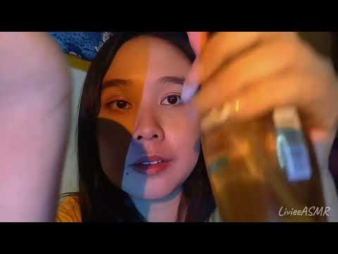 ASMR Clipping your hair back with invisible hair clip 🤏🏻 Hair Spray, Clip Sounds