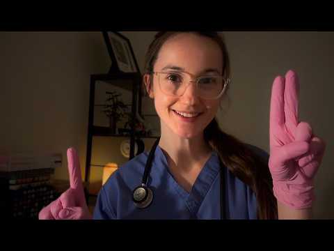 ASMR Cranial Nerve Exam 🧠 | Sleep in 5 Minutes 😴 | Doctor Roleplay