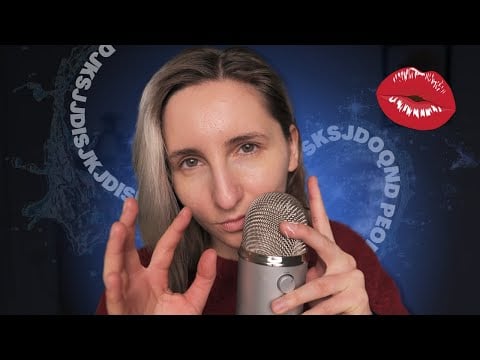 ASMR Bruits de bouche ULTRA Tingly 🫦 ~ avec visuel + inaudible extrême