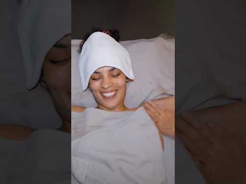 ASMR: Relaxing Full Body COFFEE SCRUB and Oil Massage #shorts