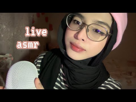 ASMR LIVE 🌷 RELAX AND CHILL WITH ME TONIGHT 💤😴
