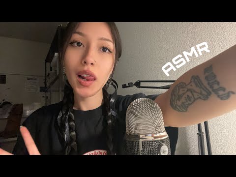 ASMR ☆ Fast Unpredictable Triggers (+mouth sounds)