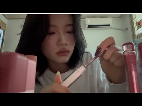 20여가지 립스틱 발라주기 asmr