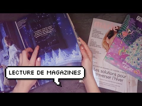 ASMR FRANCAIS 📖 Lecture chuchotée 📖 | Les solutions pour traverser l'hiver