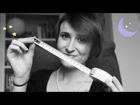 ASMR Measuring Your Face [English] 📏