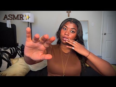 ASMR| Fast Mouth Sounds, Finger Flutters, Collar Bone Tapping And More! 