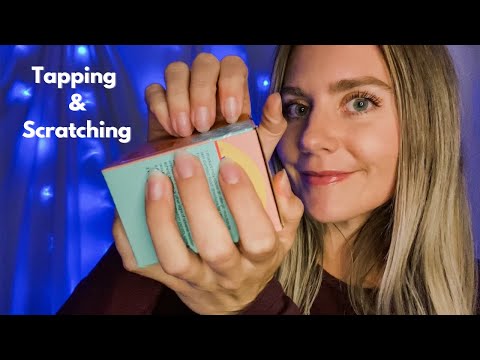 ASMR Natural Nail Tapping and Scratching ~ Whispering Genesis 39-40