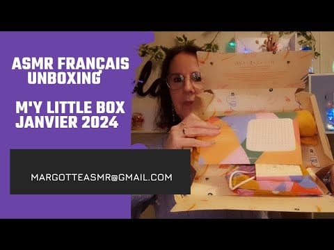 Asmr Français "Unboxing"   M'y Little box Janvier 2024