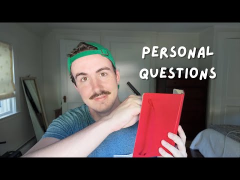 ASMR Soft Personal Questions to comfort you after a bad day
