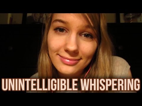 [BINAURAL ASMR] Unintelligible Whispering (breathing, mouth sounds)