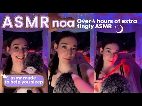 Extra Tingly Sounds, Affirmations, Energy Rain | ASMR made to help you sleep  💕| live #175