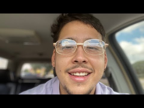ASMR | Hand sounds + Tapping in the CAR    [ Picking up Breakfast]