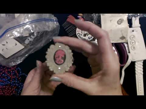 ASMR | Goodwill Jewelry Bag Show & Tell 12-26-2023 (Whisper)