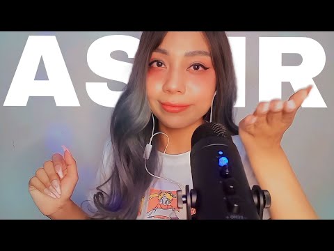 ASMR Te DANDO BEIJINHOS até Você DORMIR, KISS SOUNDS, Sons de BOCA, MOUTH sounds, TOUCH your FACE.