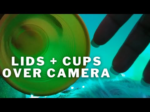 ASMR | Lo-Fi Tapping on Lids, Containers and Cups over the Camera - No Talking