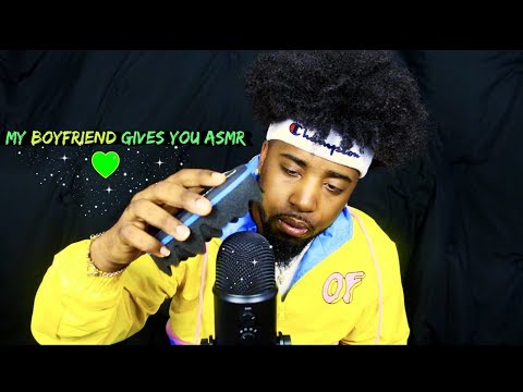 ASMR | MY BOYFRIEND TRIES ASMR BY HIMSELF ~ (Tingle Overload)