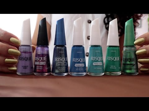 ASMR - Mostrando Coleção de Esmaltes *atualizada {Voz Suave para relaxamento}