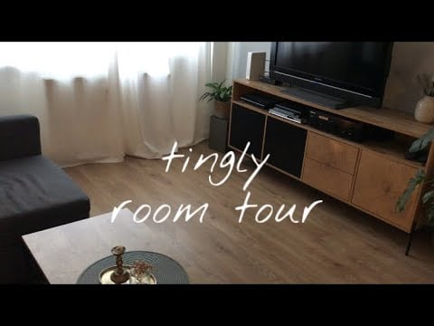 ASMR ✨ - tingly room tour | tapping, scratching, fabric sounds and lots more