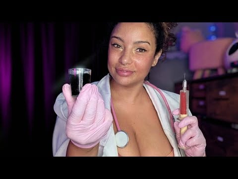 ASMR Medical Exam: Drawing & Infusing Your Blood to Heal You (South African Accent)