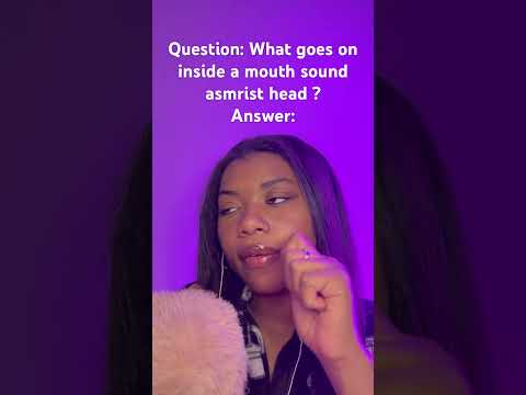 😂Subscribe for more #asmr! (Comment your age if you watched all the way through🤔) #mouthsounds