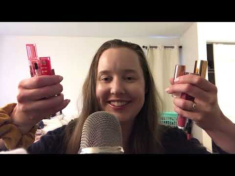 ASMR Maquillaje labial lip gloss collection ￼