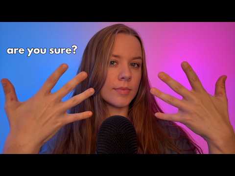 "you need long nails to do ASMR"