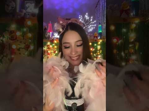 ASMR Plumes 🪶✨💕 #ASMR #asmrtriggers #asmrtist #tingles #relax #oddlysatisfying #lookcarnaval #pink