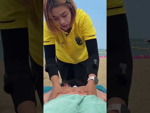 ASMR: BIKINI BEACH MASSAGE 🏖️ Intense Deep Tissue Back Massage for Sleep