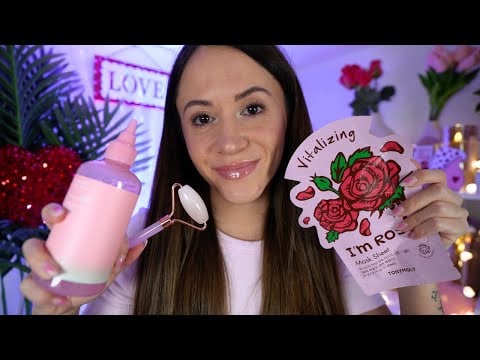 ASMR Relaxing Valentines Spa Treatment 💕 (layered sounds, personal attention)