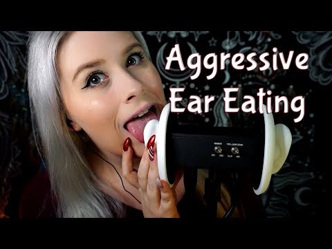 👅 ASMR | Aggressive Ear Eating - Kisses & Fluttering | For Sleep & Relaxation