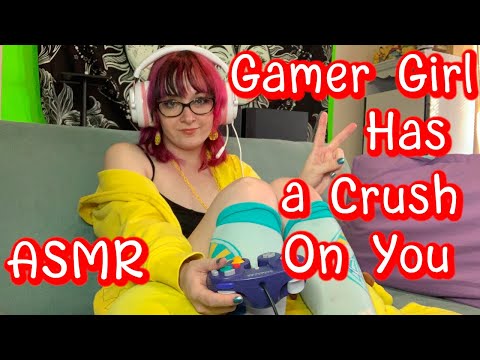 Your Crush Plays Games on Discord with You ASMR | Soft Spoken | Controller Sounds | Flirty Roleplay