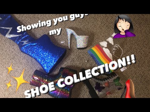 SHOWING YOU GUYS MY SHOE COLLECTION!!💕✨ (pleaser, dolls kill, demonia, yru)