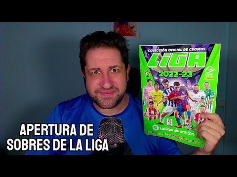 ASMR en Español | APERTURA de sobres de la LIGA SANTANDER 22/23 #3