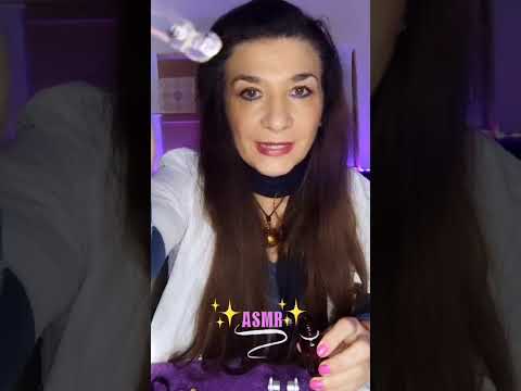 ASMR Revisión rápida de los ✨ nervios craneales✨ vídeo completo en mi canal 😊 #asmr #relax #sonido