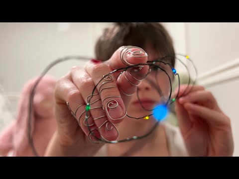 ASMR Pulling Anxious and Obsessive Thoughts From Your Brain (Whispers + Visual Triggers)