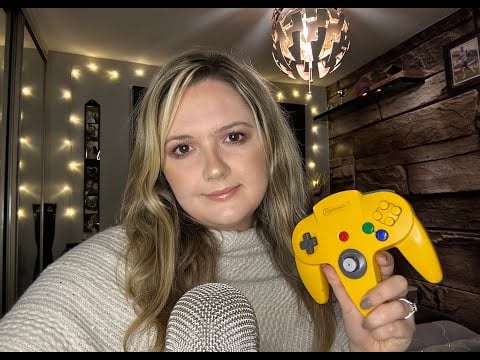 ASMR | Whispers / Rambles about Video Games | *Clicking Sounds*