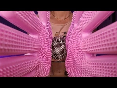 This ASMR Feels Too Satisfying 😵‍💫✨ Textured Gloves, Mic Scratching & Crinkle Sounds